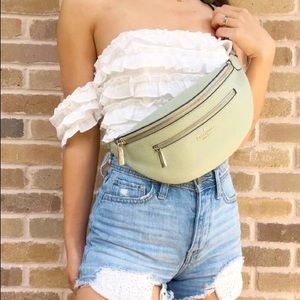 Kate Spade Leila Belt Bag in Light Pistachio